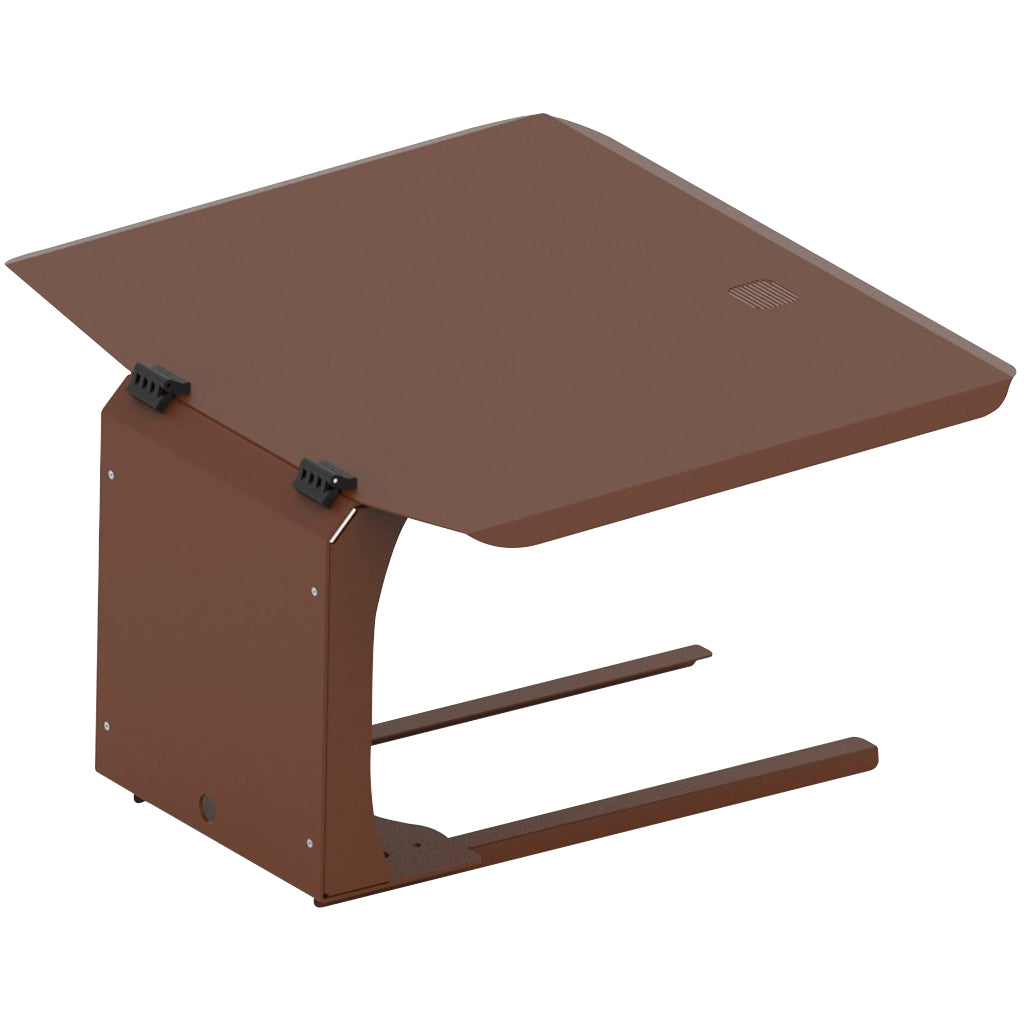 Copristazione Kress RTK mega, colore effetto corten, dimensioni 713x827x416 mm per modelli robot Kress KR133E-136E-233E-237E