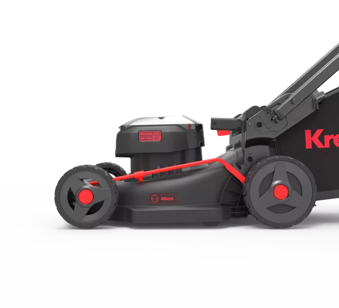 Rasaerba a spinta brushless Kress 60 V 46 cm KG756E.9 - senza batterie e caricabatteria