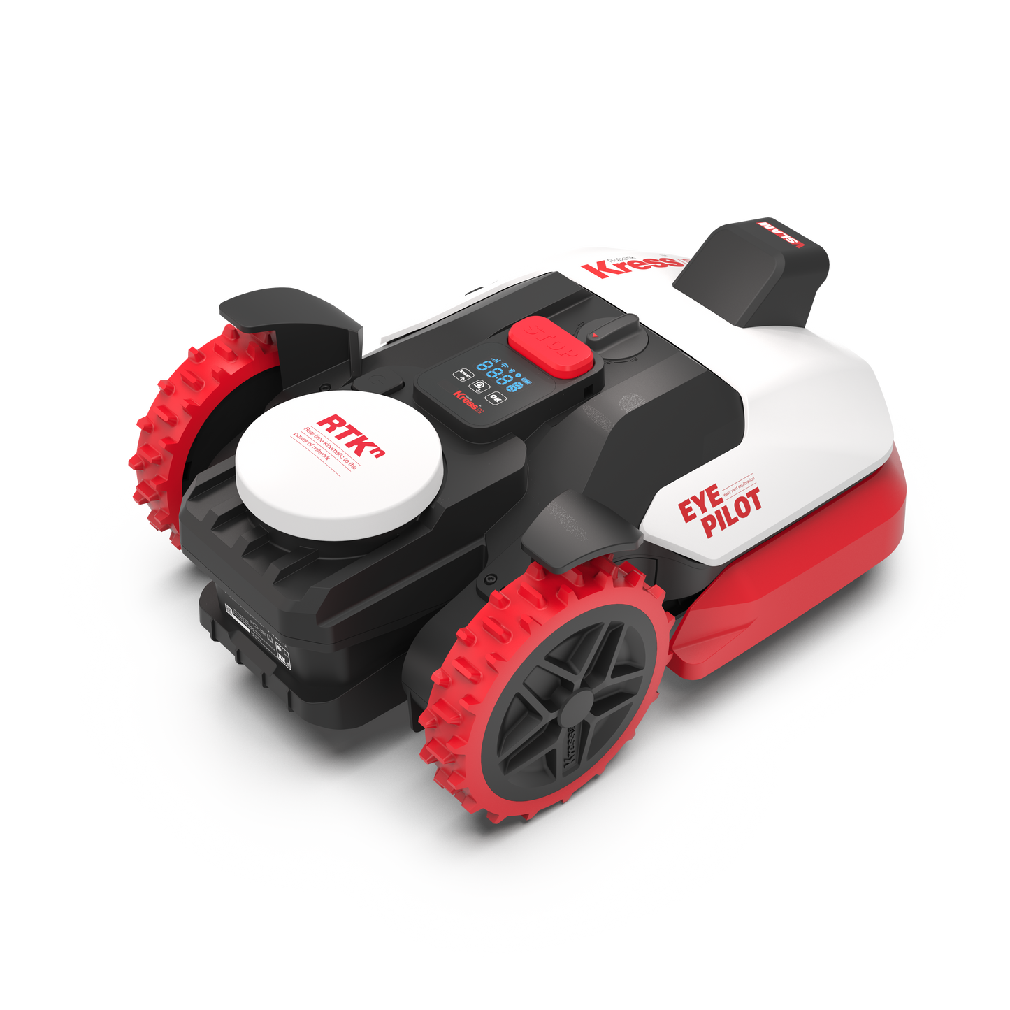 Robot rasaerba Kress KR251E EyePilot RTKn 1000 MQ AI Mono VSLAM Camera