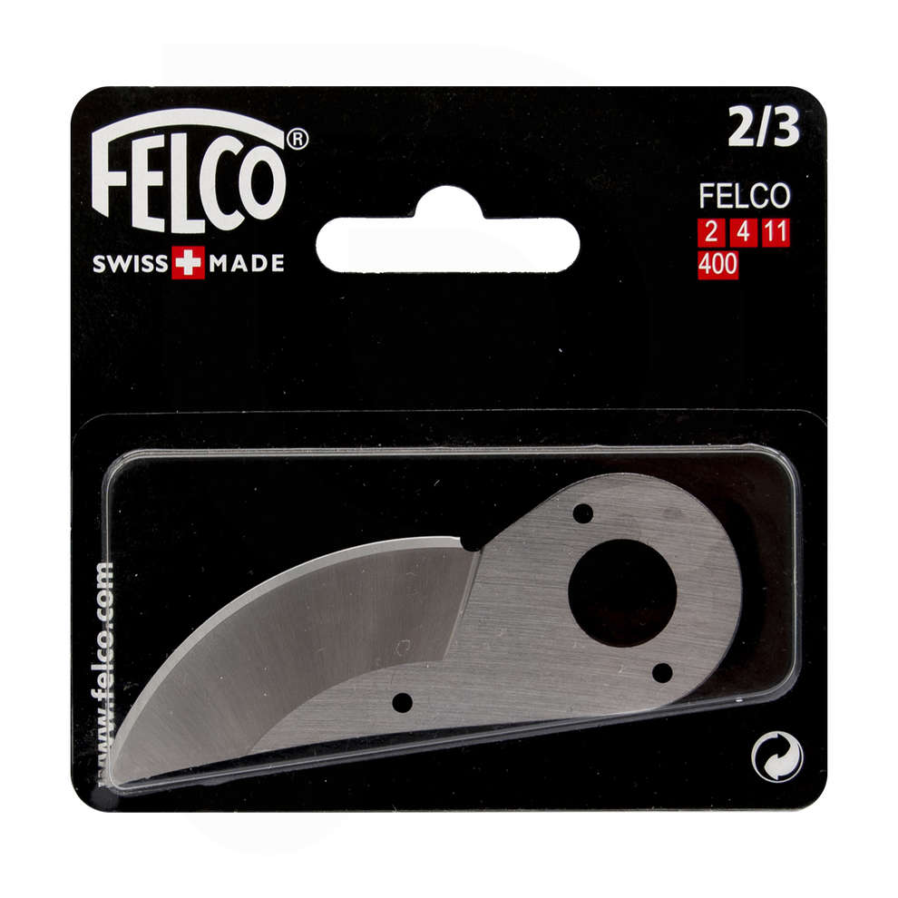FELCO 2/3 lama di ricambio per forbici 2/4/11/400, argento/grigio