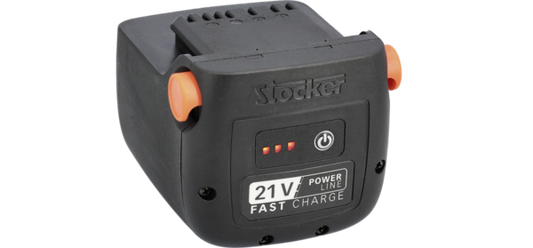 Batteria Fast Charge 21 V 2,6 Ah Stocker