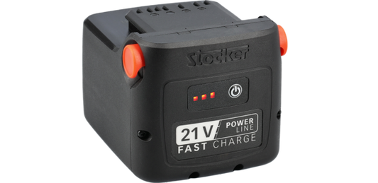 Caricabatterie doppio Fast Charge 21 V Stocker