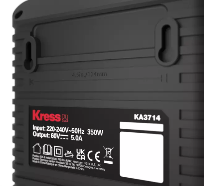 Caricabatterie doppio Kress 60 V / 8 A KA3706
