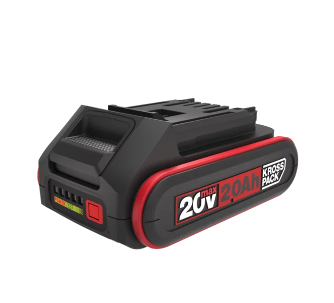 KIT Mini Motosega Kress 20 V 12 cm brushless a una mano KG343E.9 - batteria KAB02 - caricabatteria KAC02