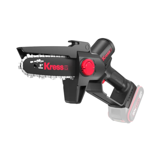 KIT Mini Motosega Kress 20 V 12 cm brushless a una mano KG343E.9 - batteria KAB02 - caricabatteria KAC02