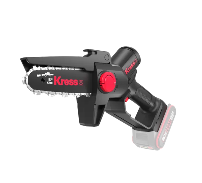 Motosega Kress 20 V 12 cm brushless a una mano KG343E.9 - senza batteria e caricabatteria