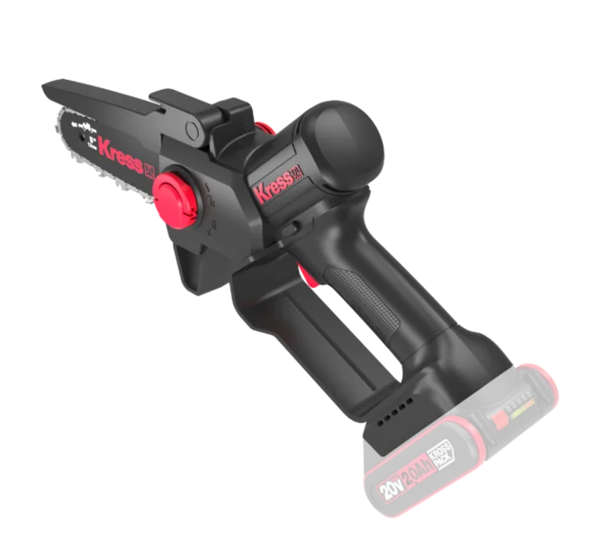 Motosega Kress 20 V 12 cm brushless a una mano KG343E.9 - senza batteria e caricabatteria