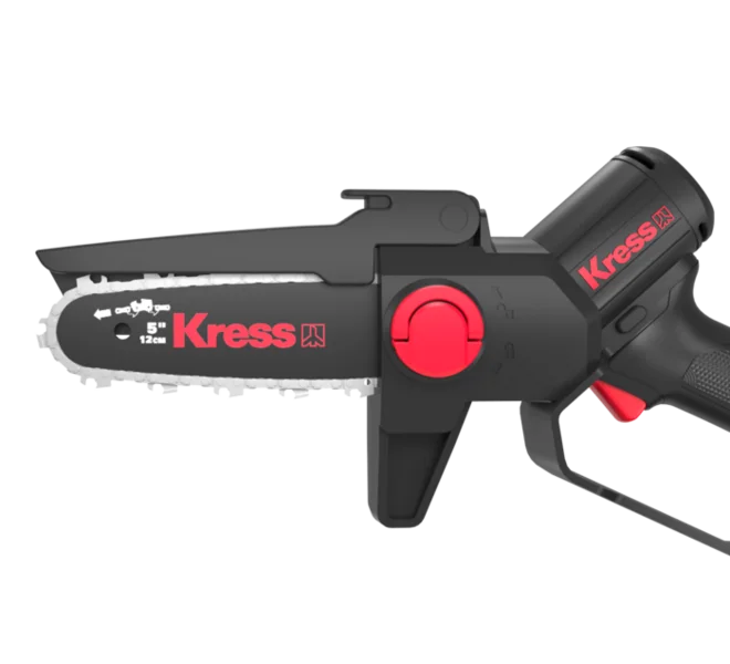 Motosega Kress 20 V 12 cm brushless a una mano KG343E.9 - senza batteria e caricabatteria