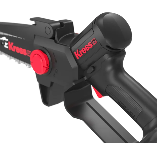 Motosega Kress 20 V 12 cm brushless a una mano KG343E.9 - senza batteria e caricabatteria