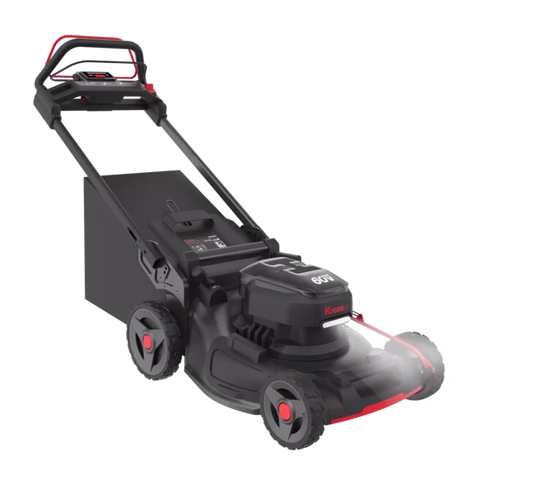 Rasaerba semovente Kress 60 V 51 cm brushless a doppia lama KG762.9 - senza batteria e caricabatteria