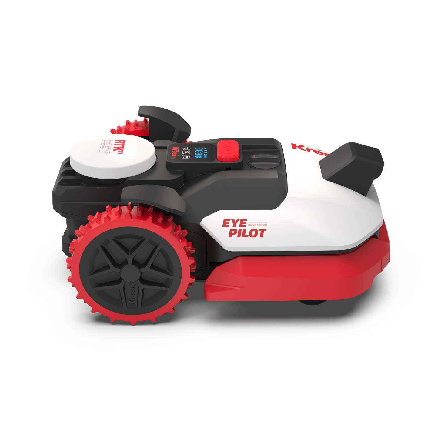 Robot rasaerba Kress KR250E EyePilot RTKn 500 MQ AI Mono VSLAM Camera