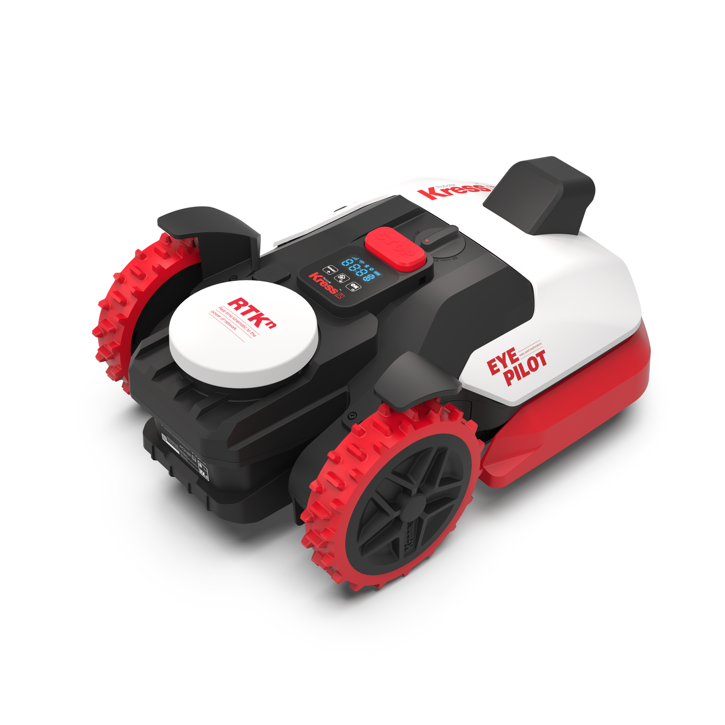 Robot rasaerba Kress KR250E EyePilot RTKn 500 MQ AI Mono VSLAM Camera