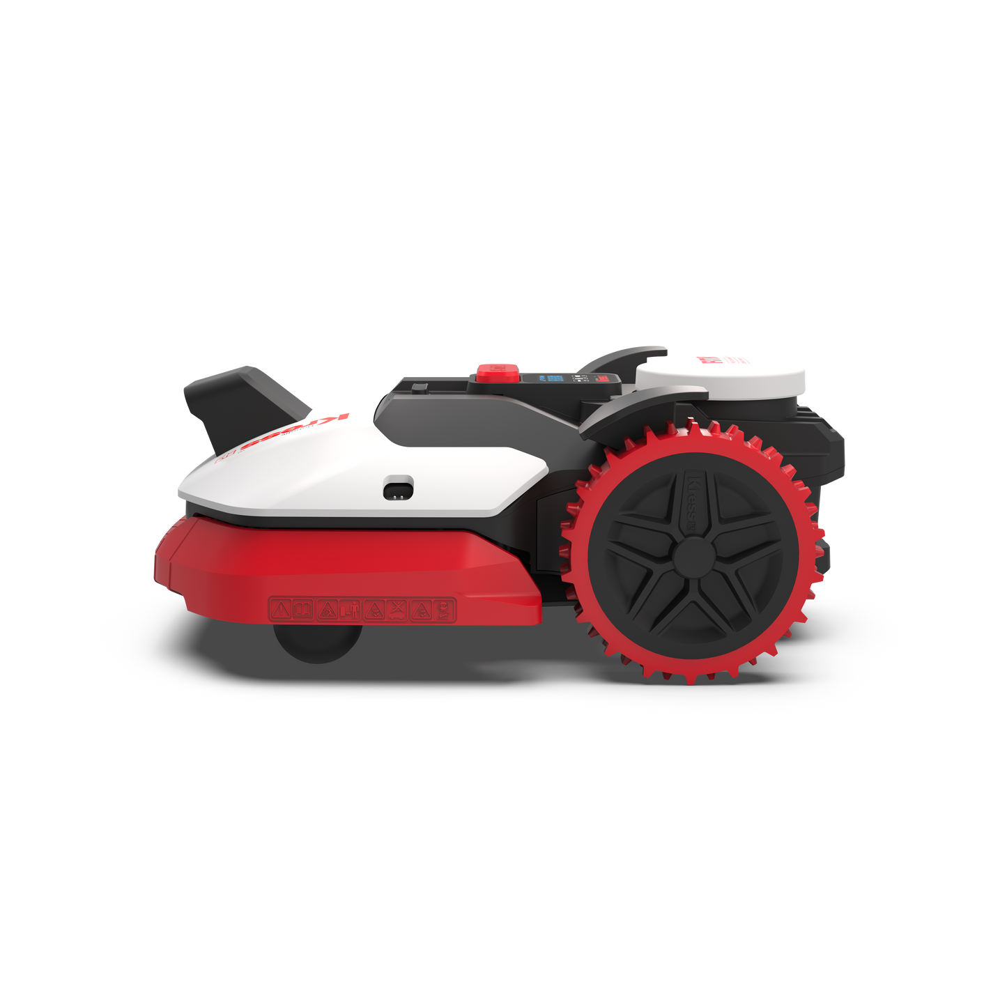 Robot rasaerba Kress KR260E EyePilot RTKn 700 MQ AI Mono VSLAM Camera, zeroTrim