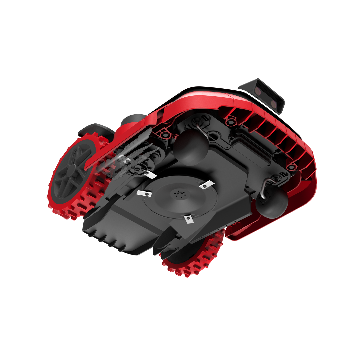 Robot rasaerba Kress KR261E EyePilot RTKn 1000 MQ AI Mono VSLAM Camera, ZeroTrim