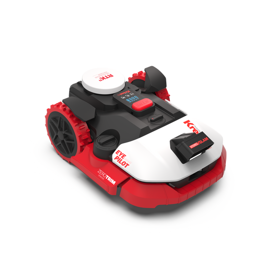 Robot rasaerba Kress KR261E EyePilot RTKn 1000 MQ AI Mono VSLAM Camera, ZeroTrim