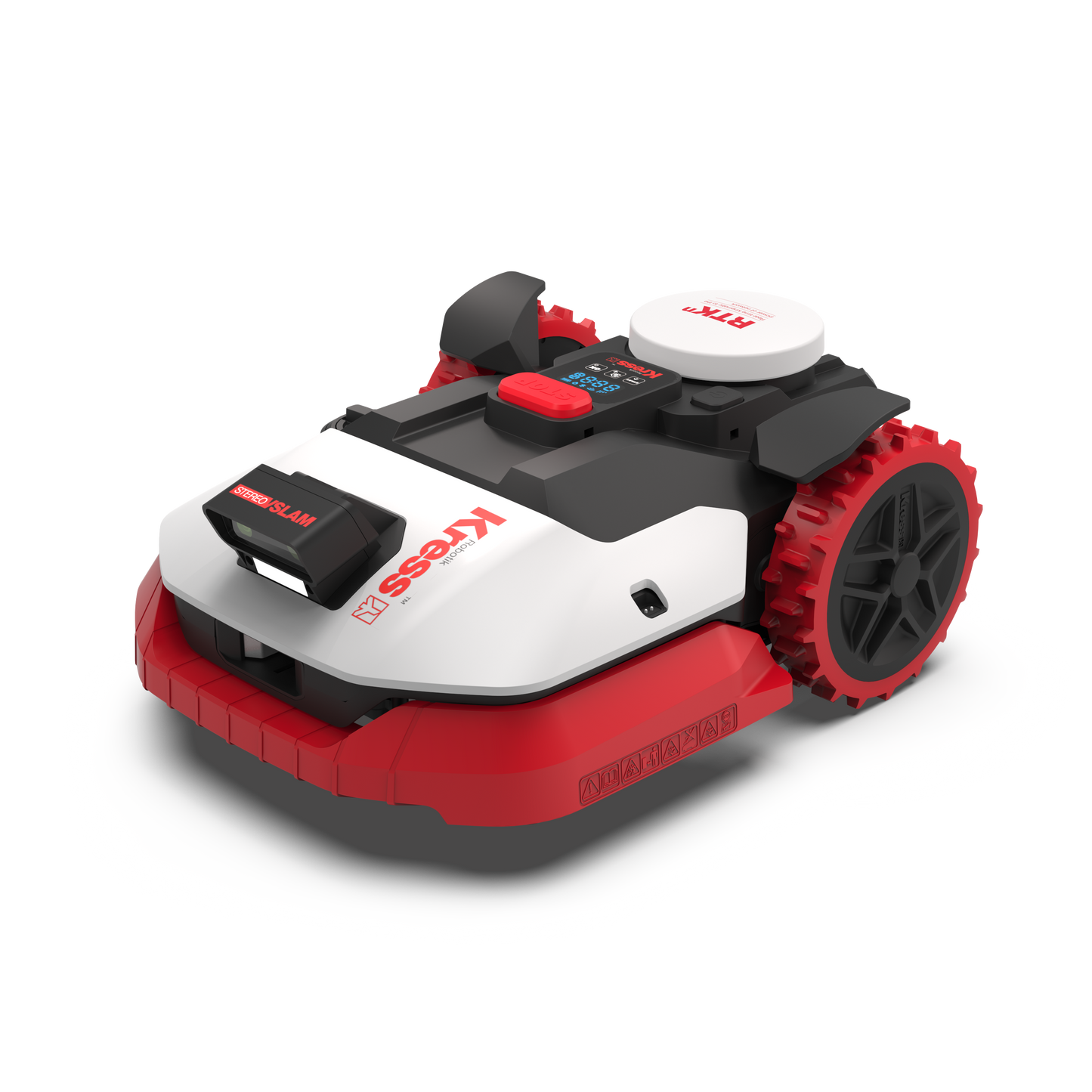 Robot rasaerba Kress KR271E EyePilot RTKn 1500 MQ AI Mono VSLAM Camera, ZeroTrim