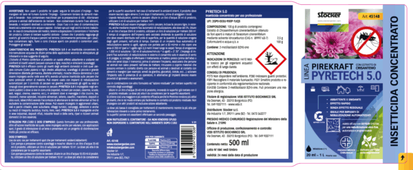 Pirekraft insetticida concentrato 500 ml
