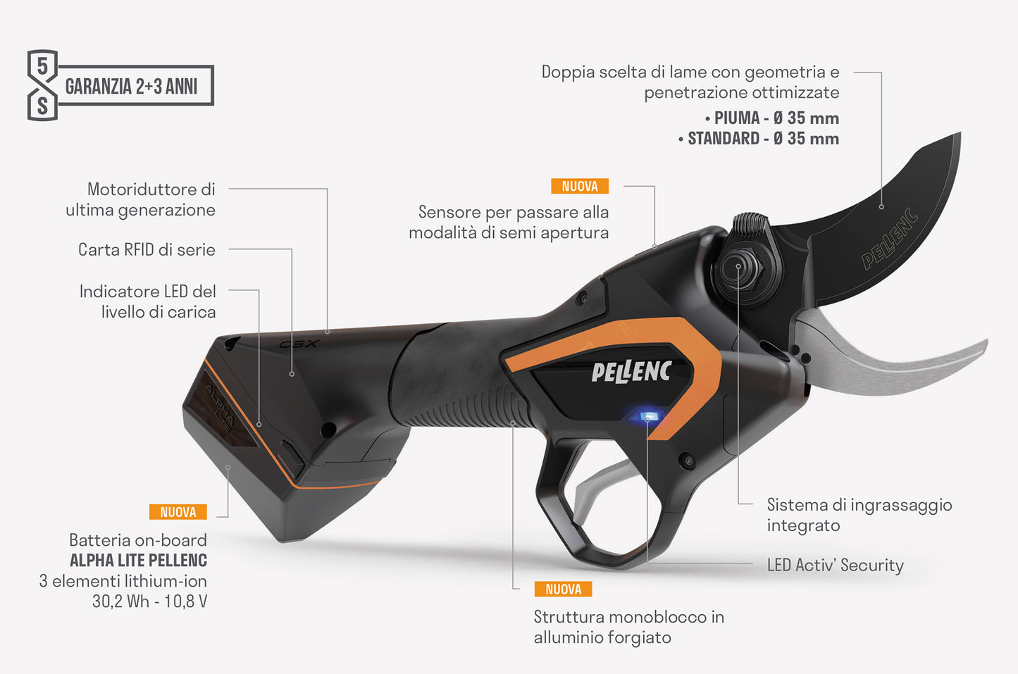 Forbice Pellenc C3X