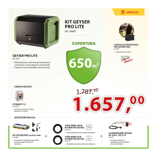 KIT GEYSER PRO LITE