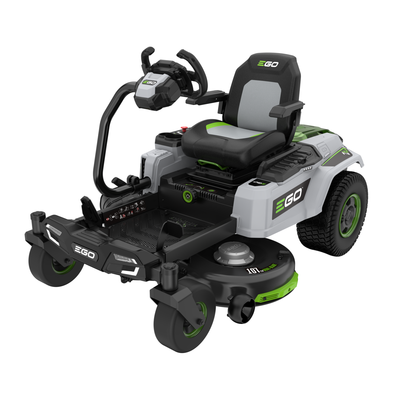 Trattorino Tosaerba EGO Zero Turn Z6 107cm tecnologia E-Steer ZT 4201 E-S KIT